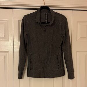 Women's Reebok  Gray Full Zip